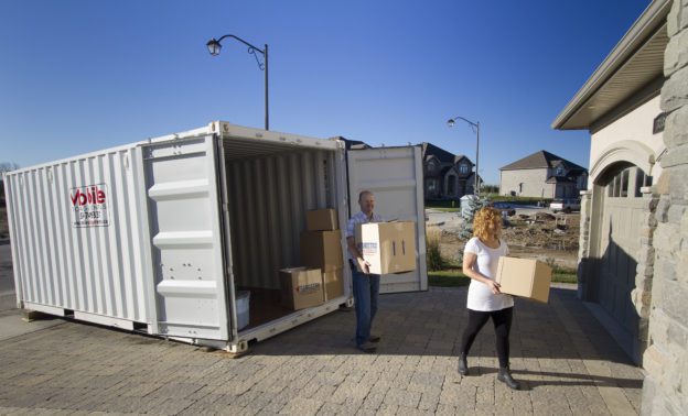 Storage Shipping Container Pod Packing